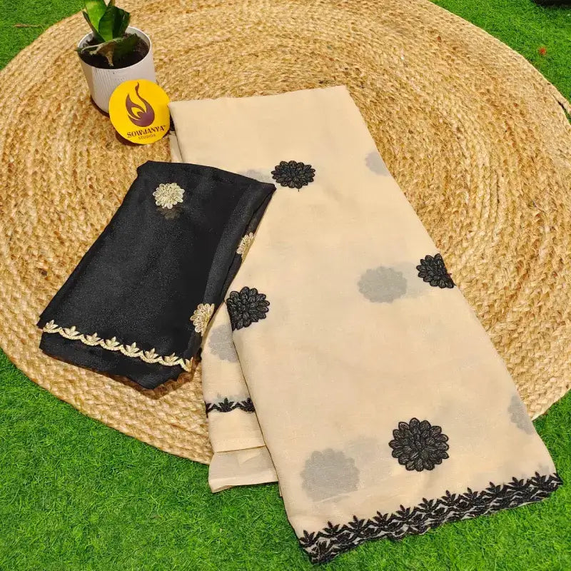 Premium Shimmer Georgette Sarees - SSCBS1