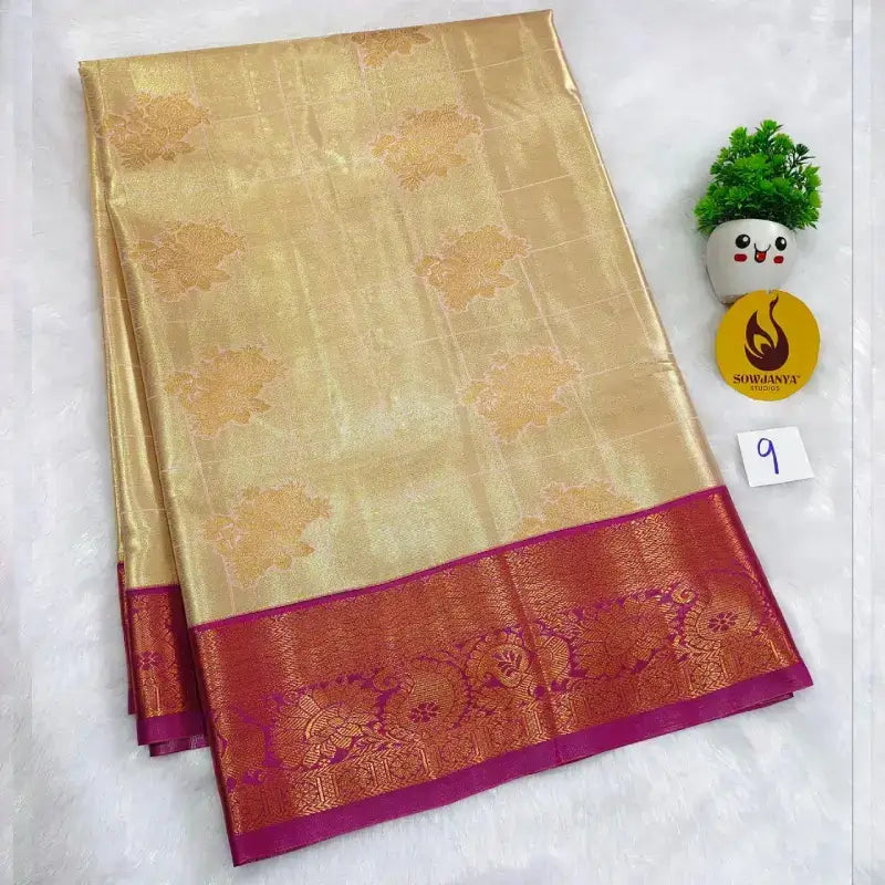 Dharmavaram Semi Pattu Sarees (9)- SALE