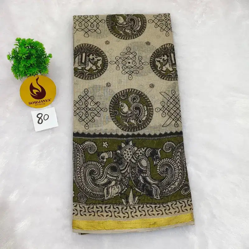 ORIGINAL PEDANA Kalamkari KOTA Cotton Sarees (80)- BLEND