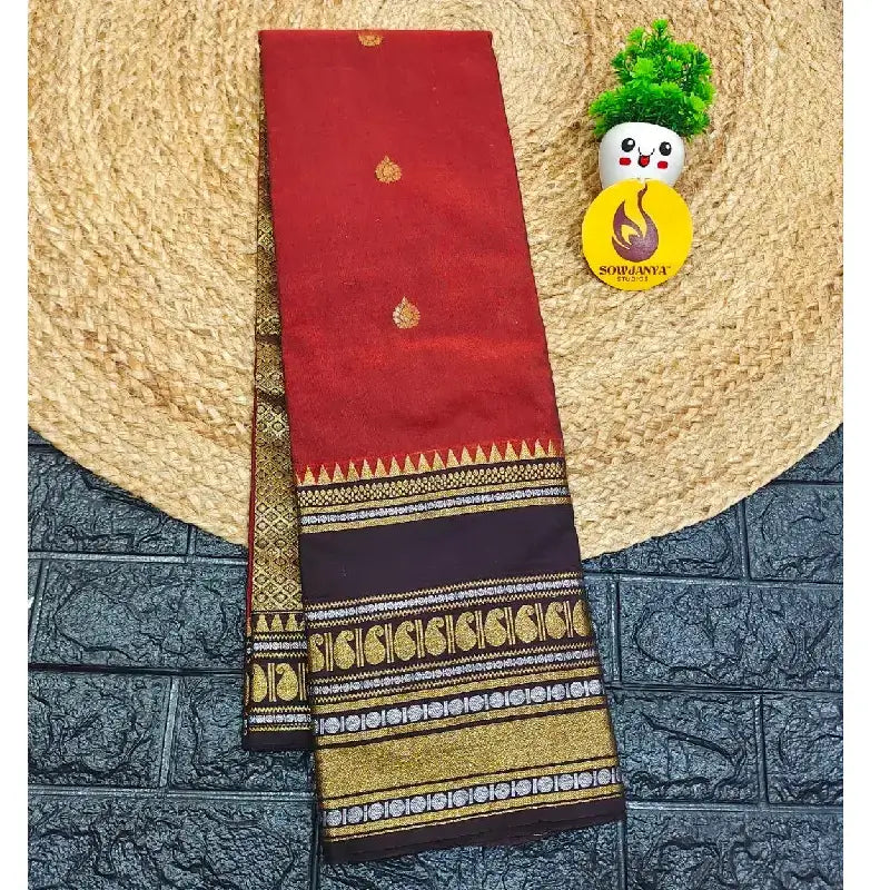VINTAGE Seiko Gadwal Pattu Sarees - FIRE0203