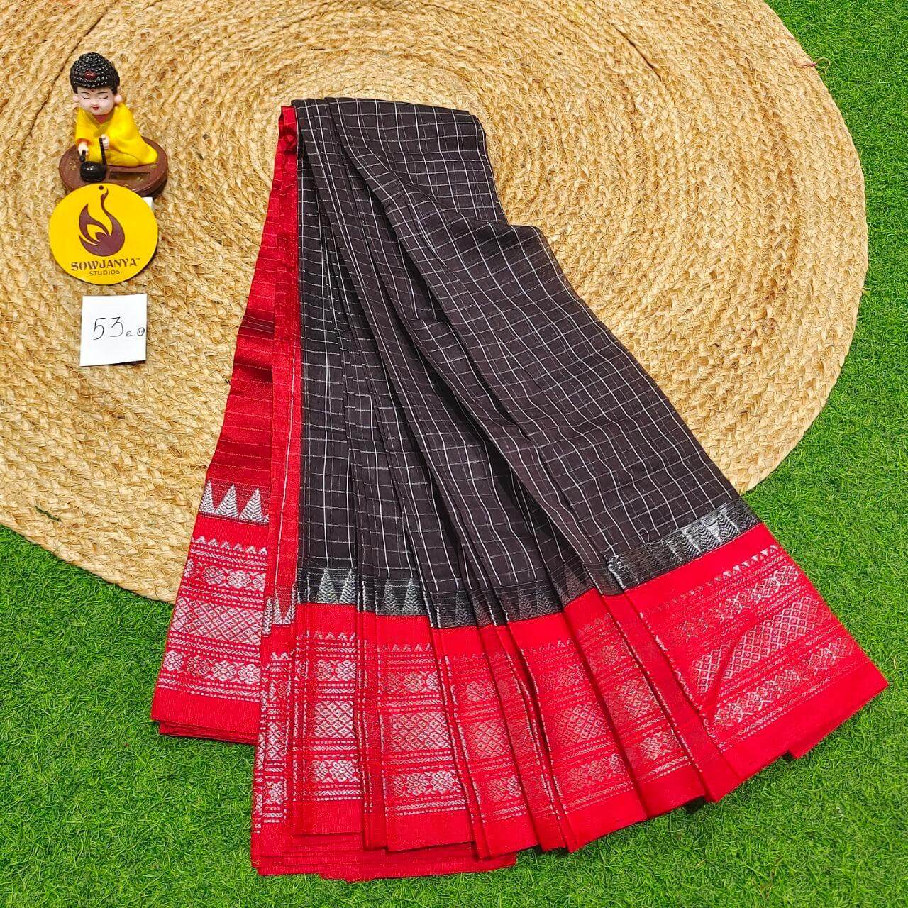 Seiko Gadwal Cotton Sarees -ROYAL53