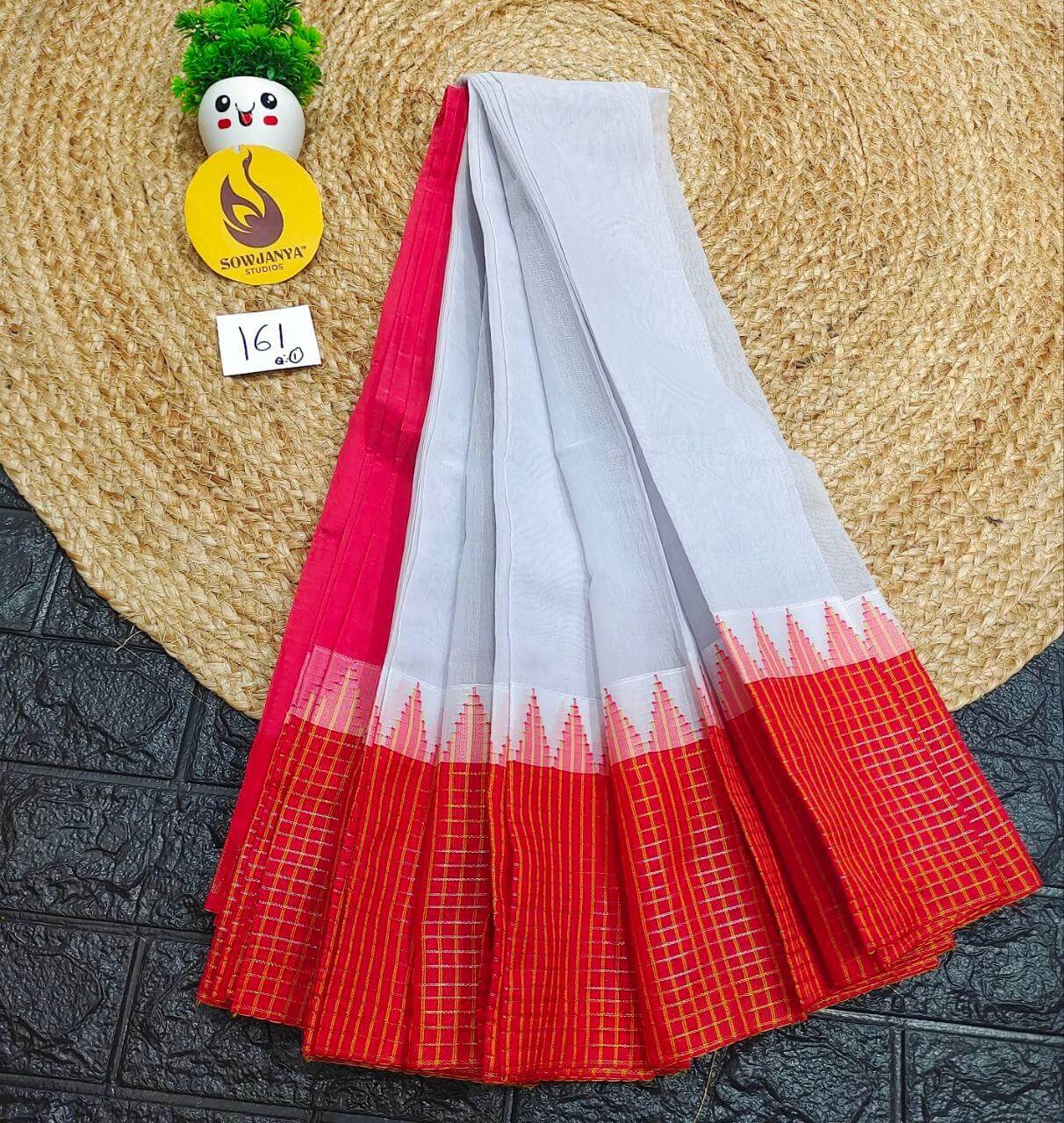 Seiko Gadwal Cotton Sarees -ROYAL161
