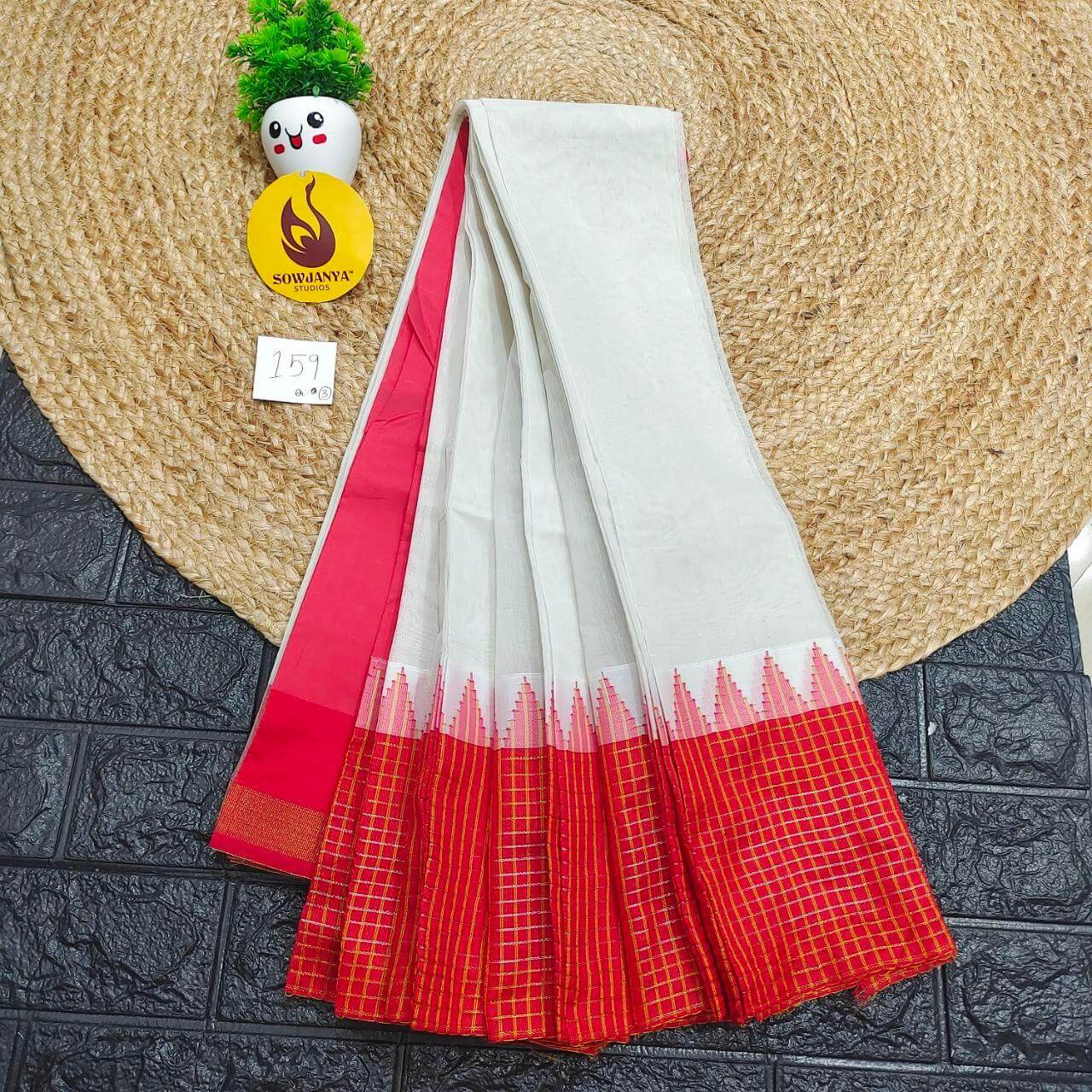 Seiko Gadwal Cotton Sarees -ROYAL159