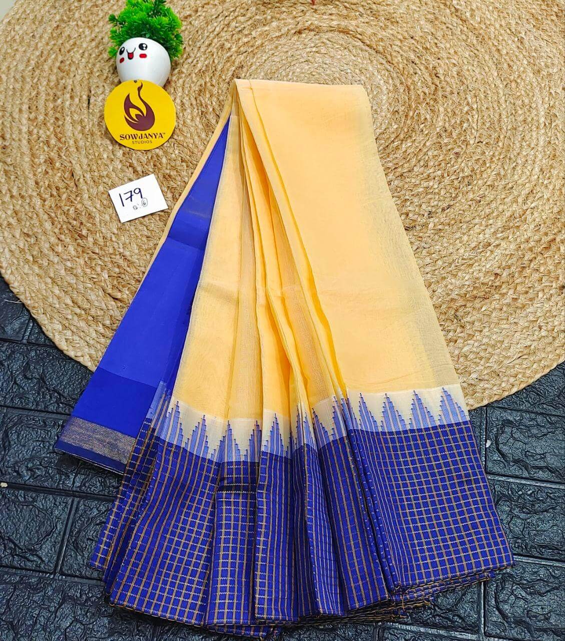 Seiko Gadwal Cotton Sarees -ROYAL179
