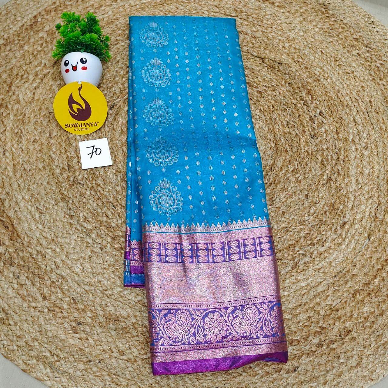 Premium Semi Pattu Sarees -SSASD70
