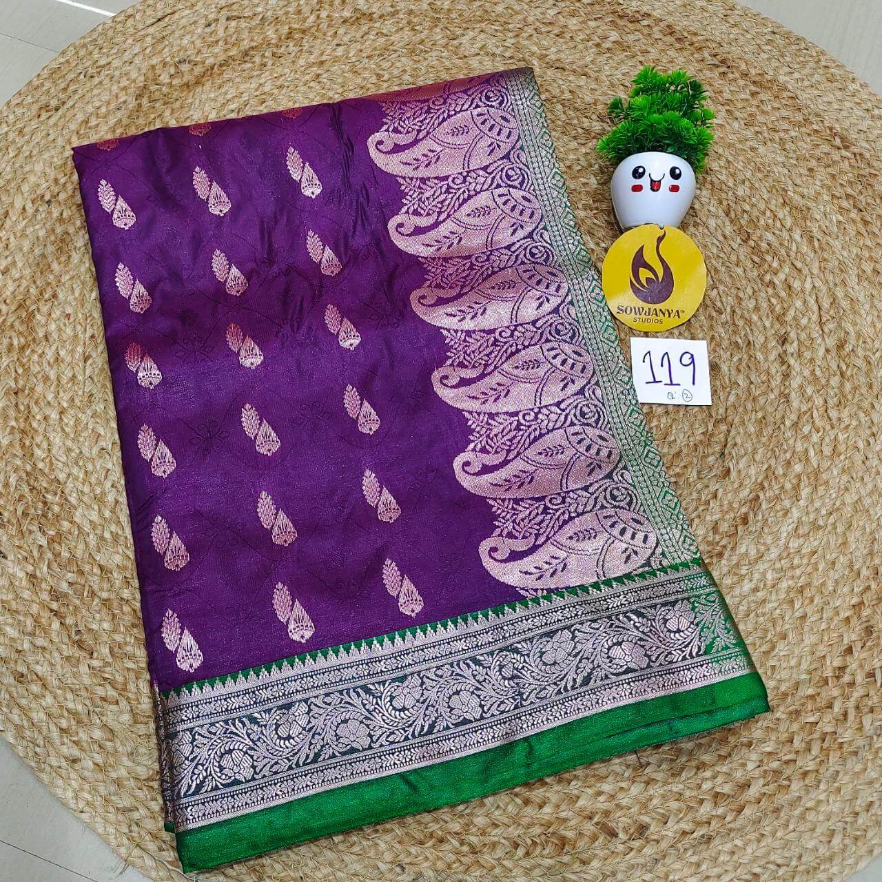 Premium Semi Pattu Sarees - SSASD119