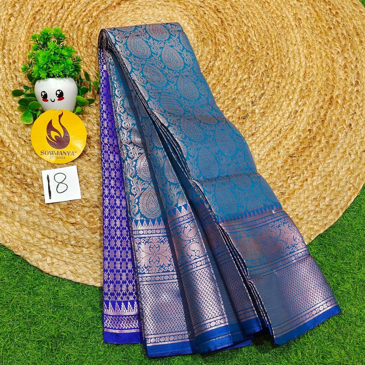 Premium Fancy Pattu Sarees - SSAKA018