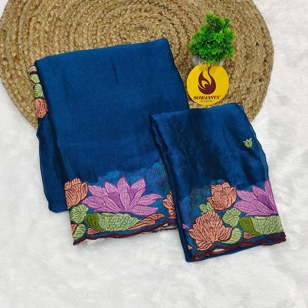 Designer Space Silk Sarees - SSBEW