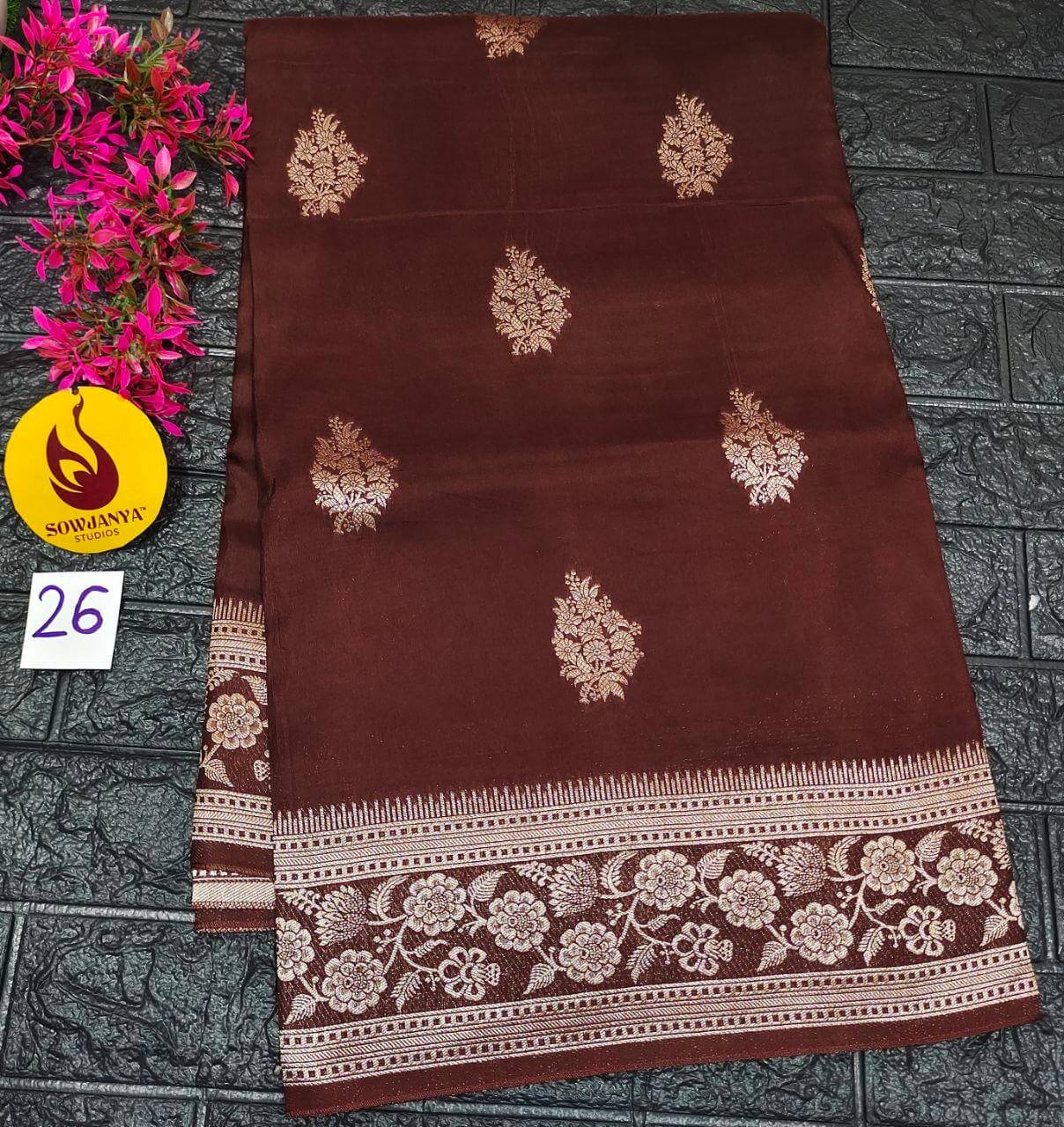Designer Pure Banarasi Sarees (26) -GRAND