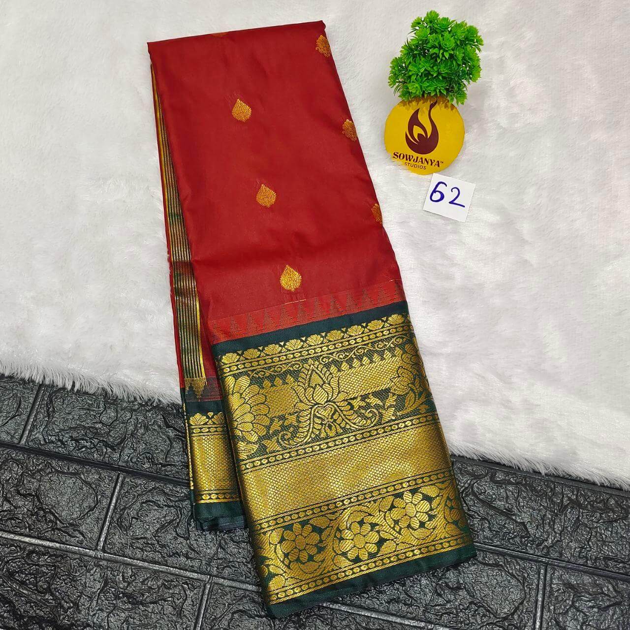 Premium Semi Gadwal Sarees - VIBE62