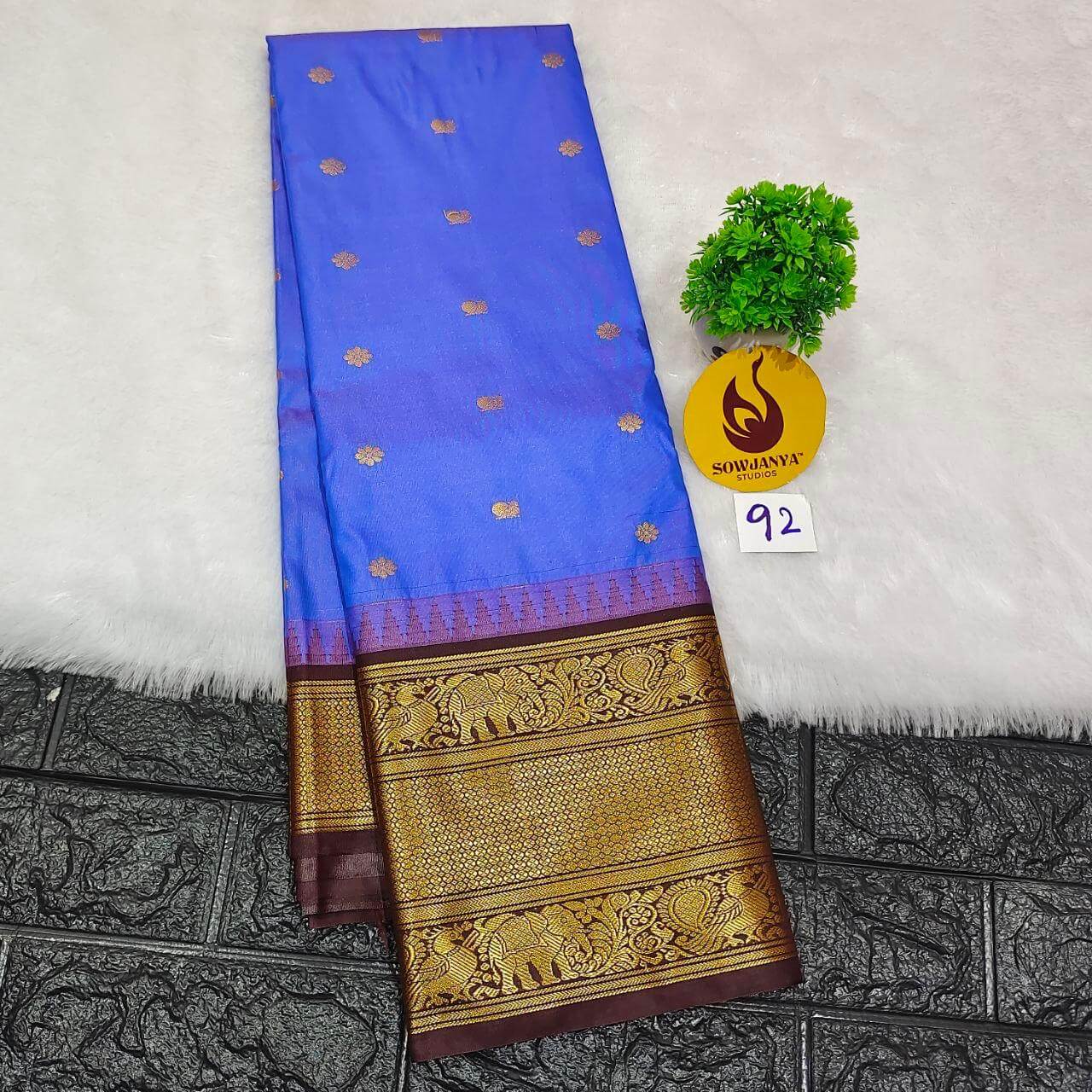 Premium Semi Gadwal Sarees - VIBE92