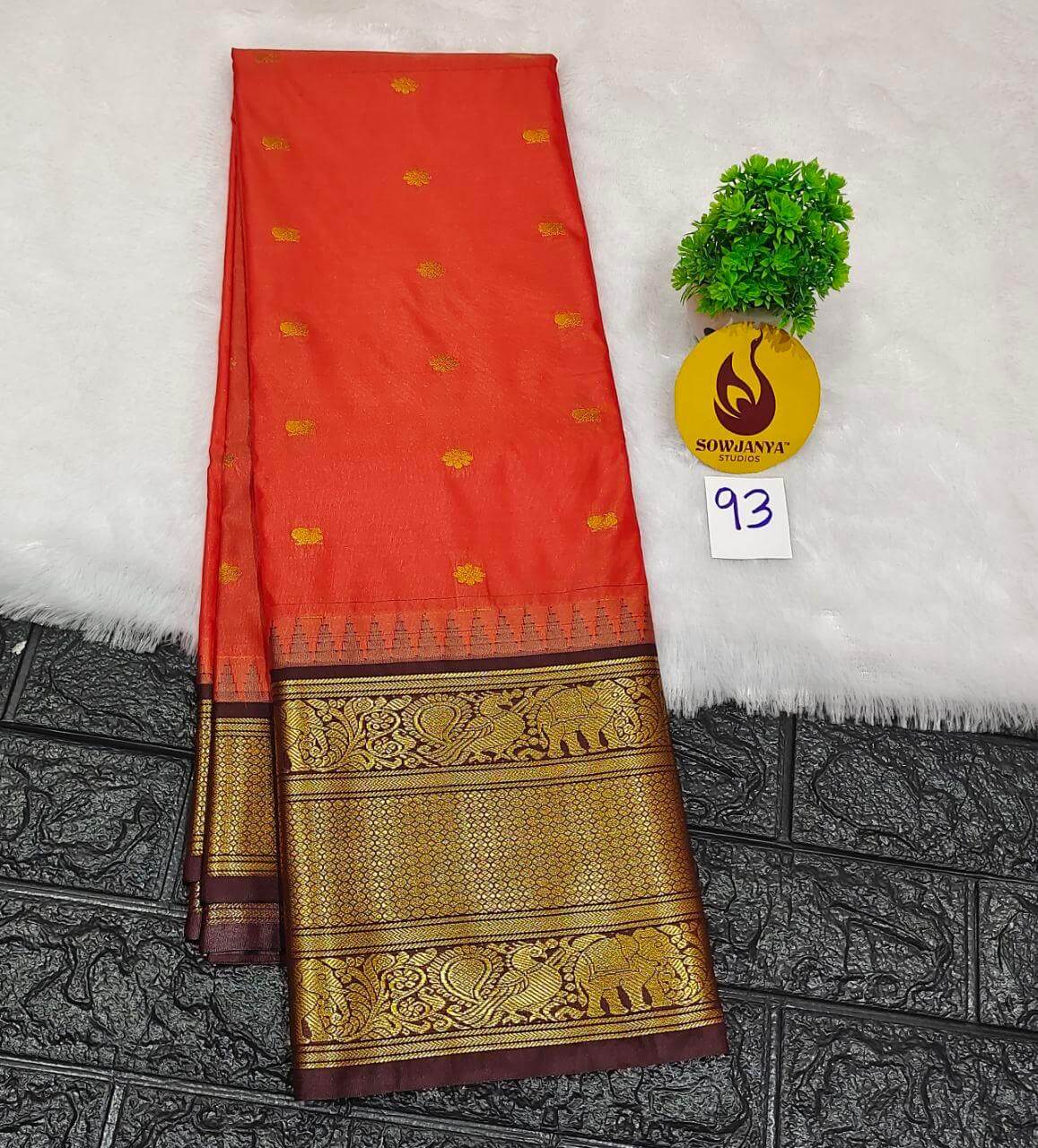 Premium Semi Gadwal Sarees - VIBE93