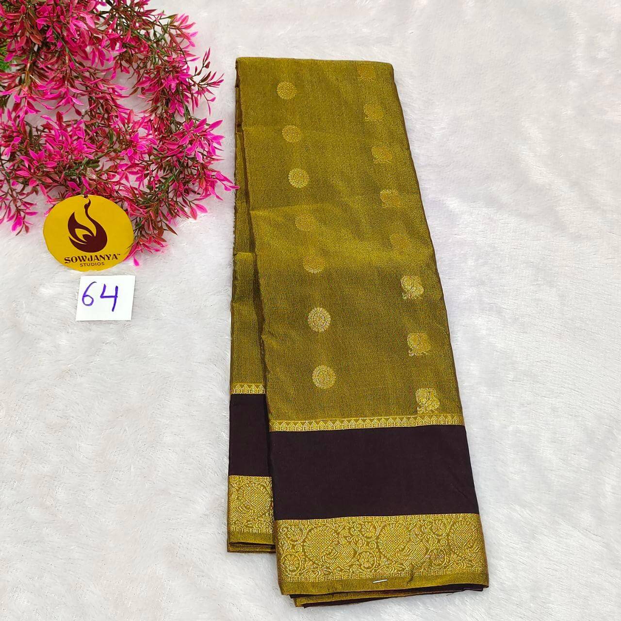 VINTAGE Seiko Gadwal Pattu Sarees(64) - WAVE