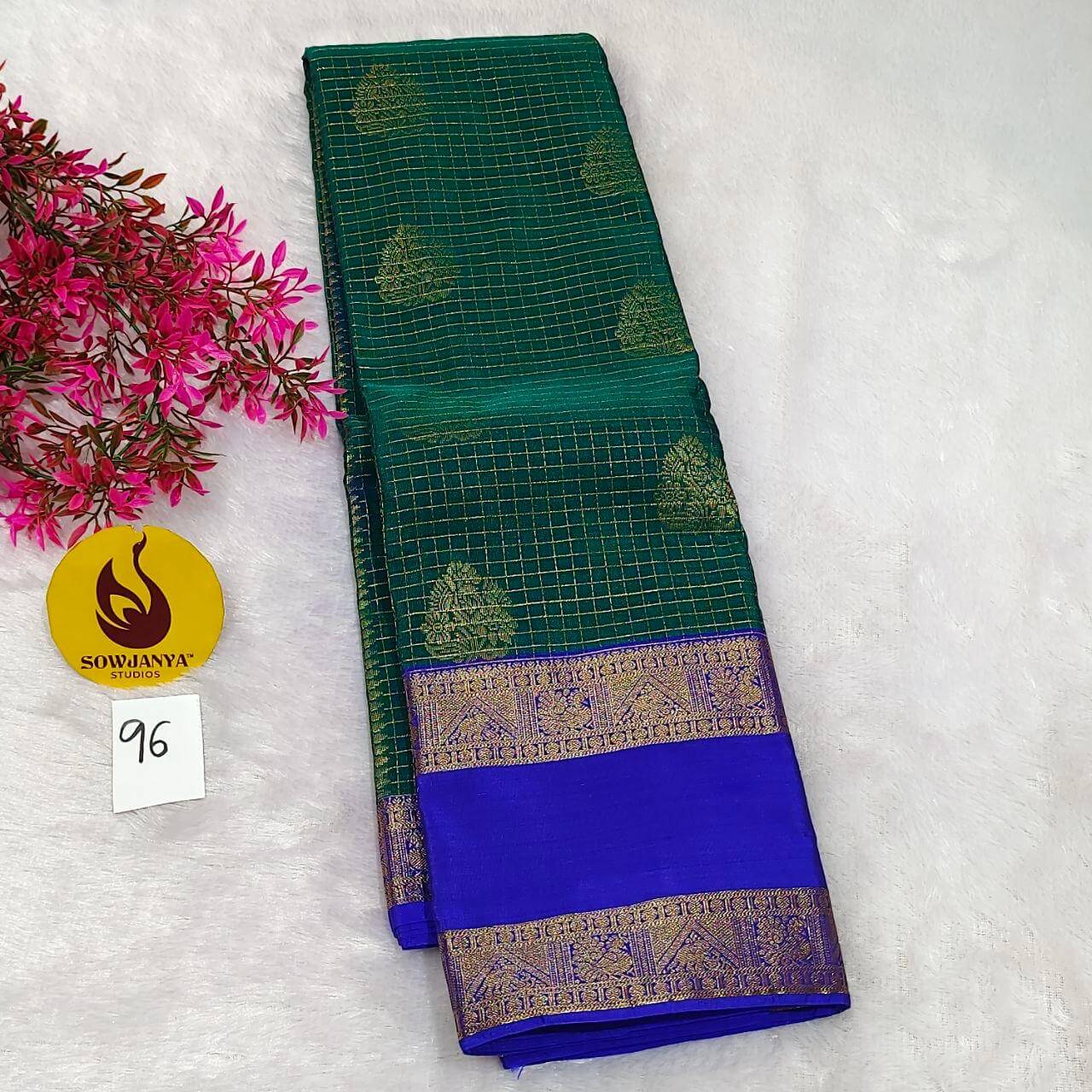 VINTAGE Seiko Gadwal Pattu Sarees(96) - WAVE