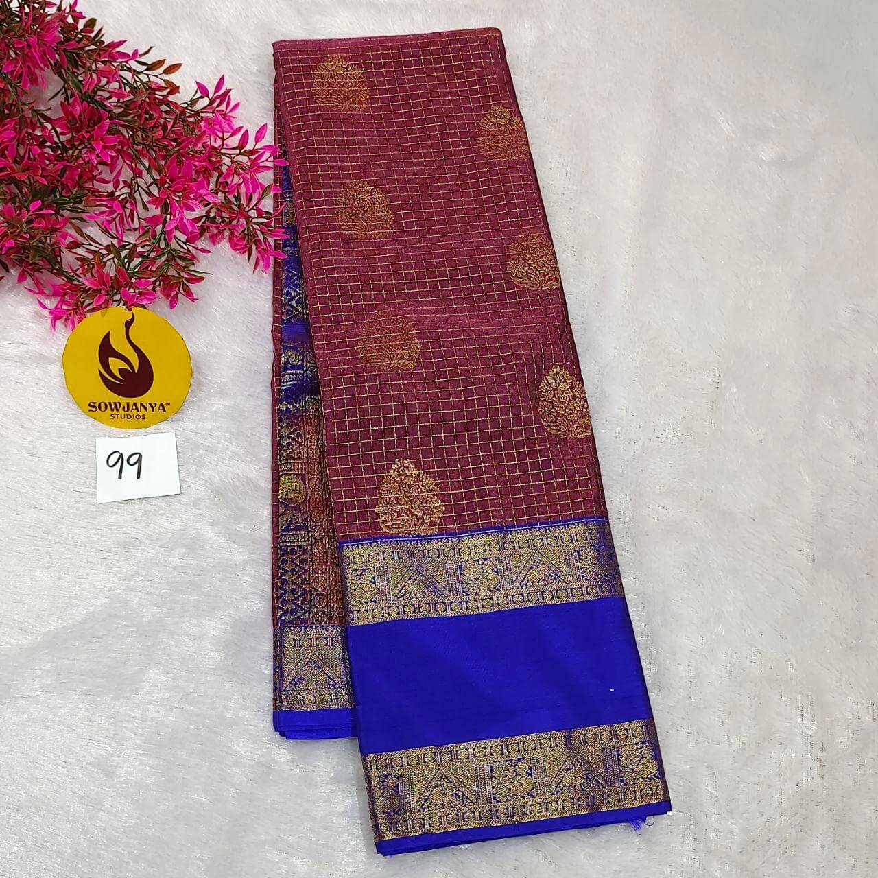 VINTAGE Seiko Gadwal Pattu Sarees(99) - WAVE