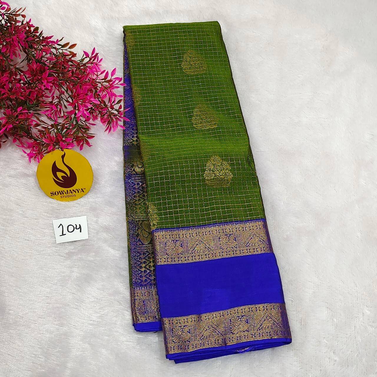 VINTAGE Seiko Gadwal Pattu Sarees(104) - WAVE