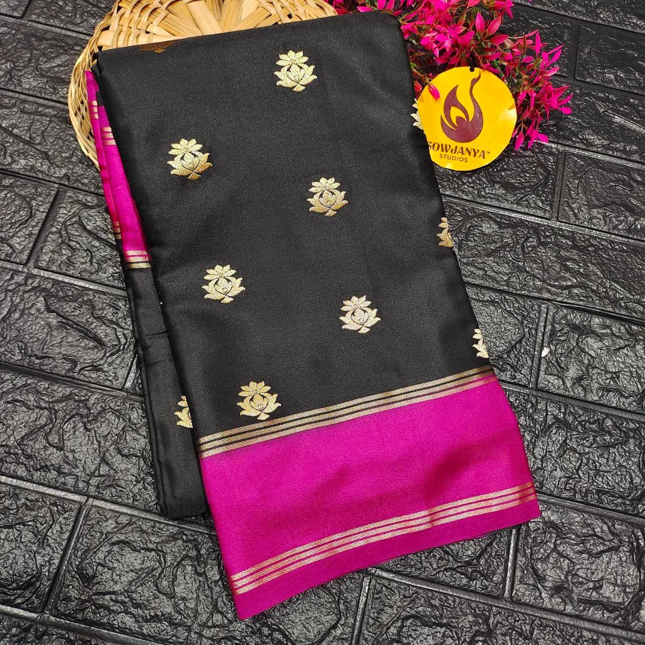Premium Gajji Silk Sarees(1) - SSGAJ