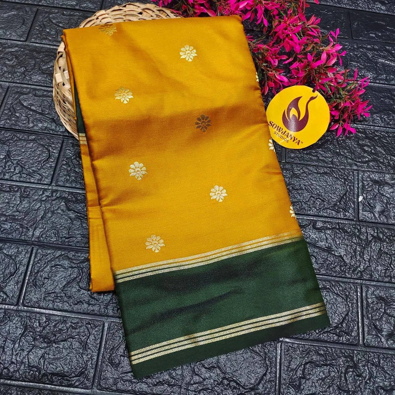 Premium Gajji Silk Sarees(9) - SSGAJ