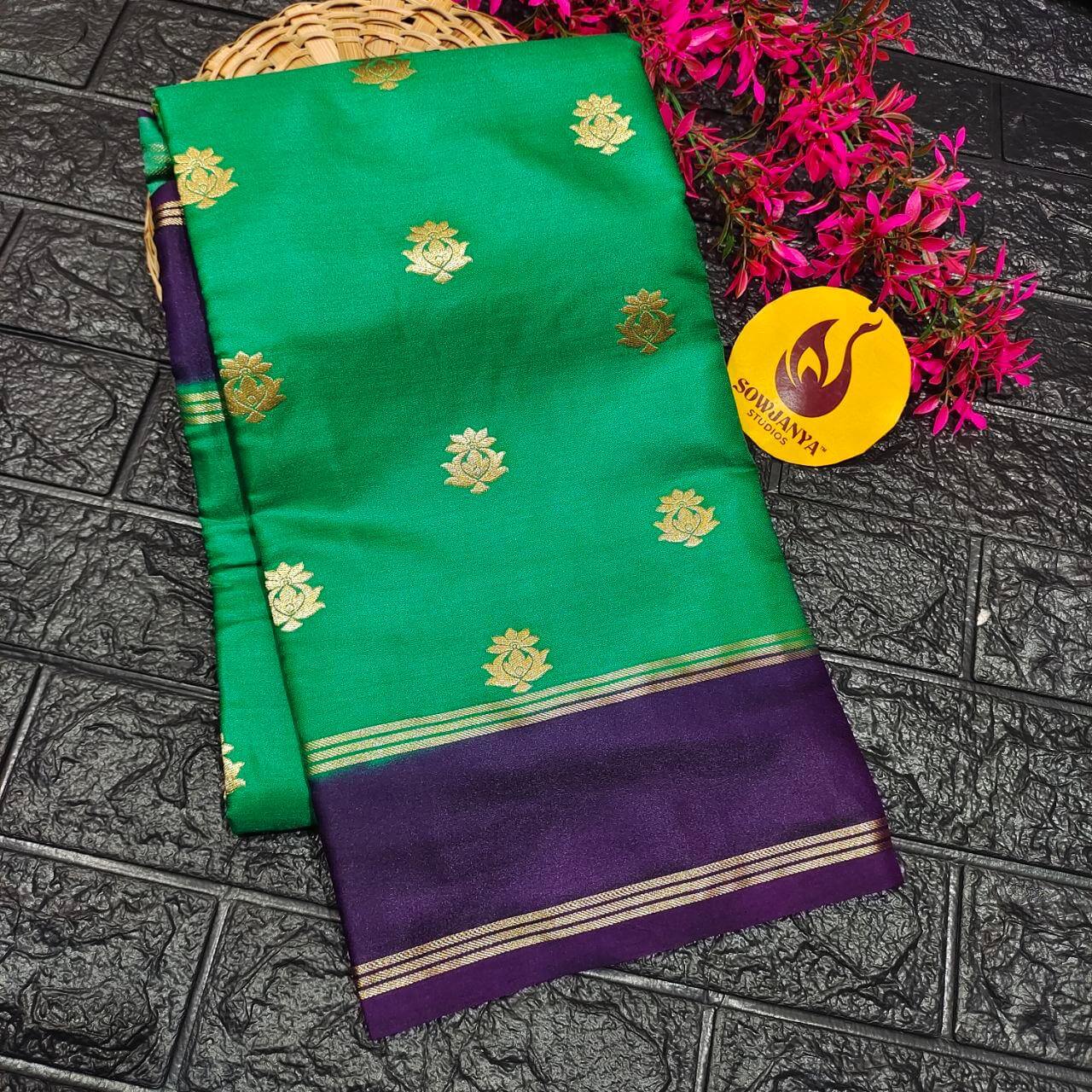 Premium Gajji Silk Sarees(17) - SSGAJ