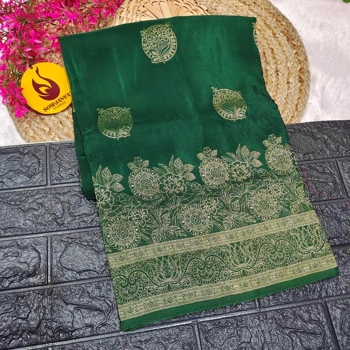 PURE BANARAS H-HO SILK(green) - BOOM