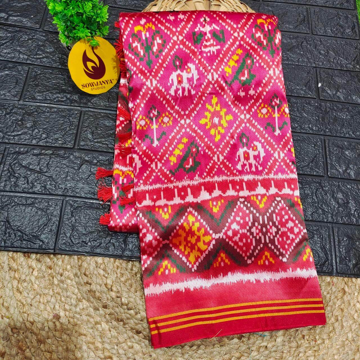 Premium Semi Patola Sarees (18)- PATOLA