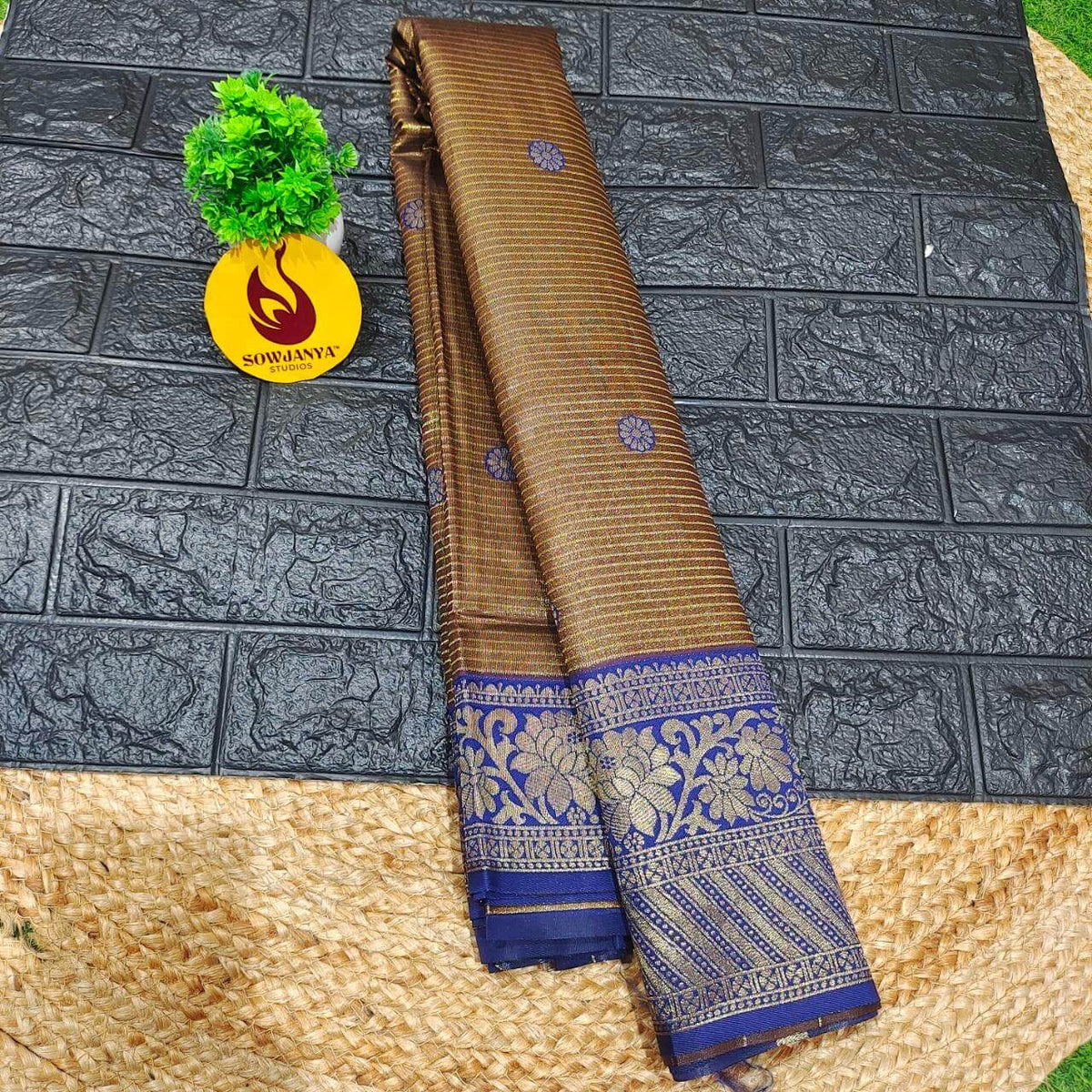 Soft Semi kanchi Pattu Sarees -FEAST