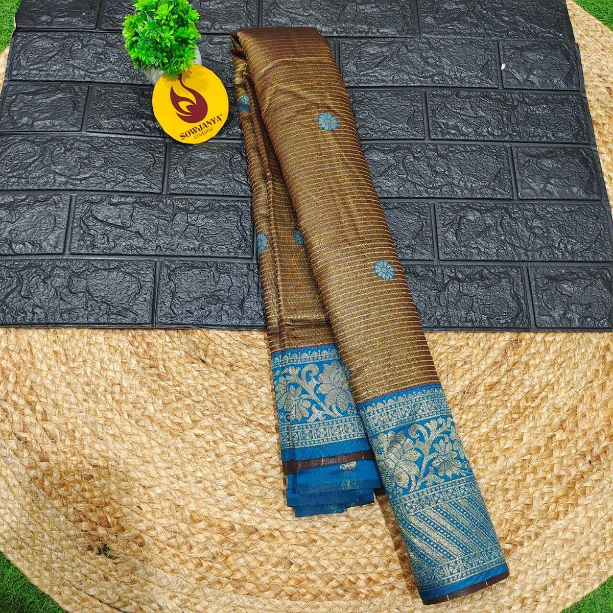 Soft Semi kanchi Pattu Sarees -FEAST