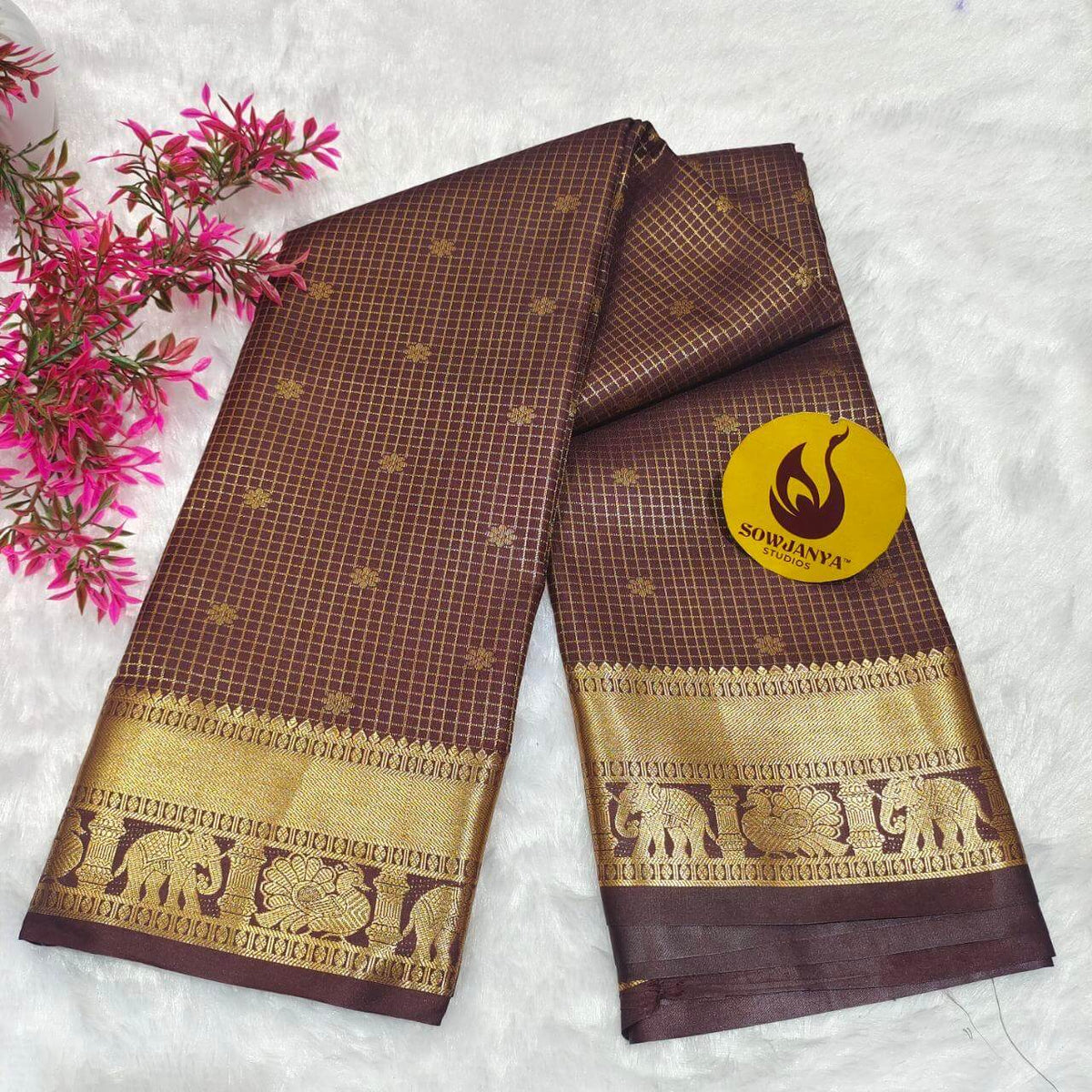 Dharmavaram Semi kanchi Pattu Sarees (3) - SSNUT