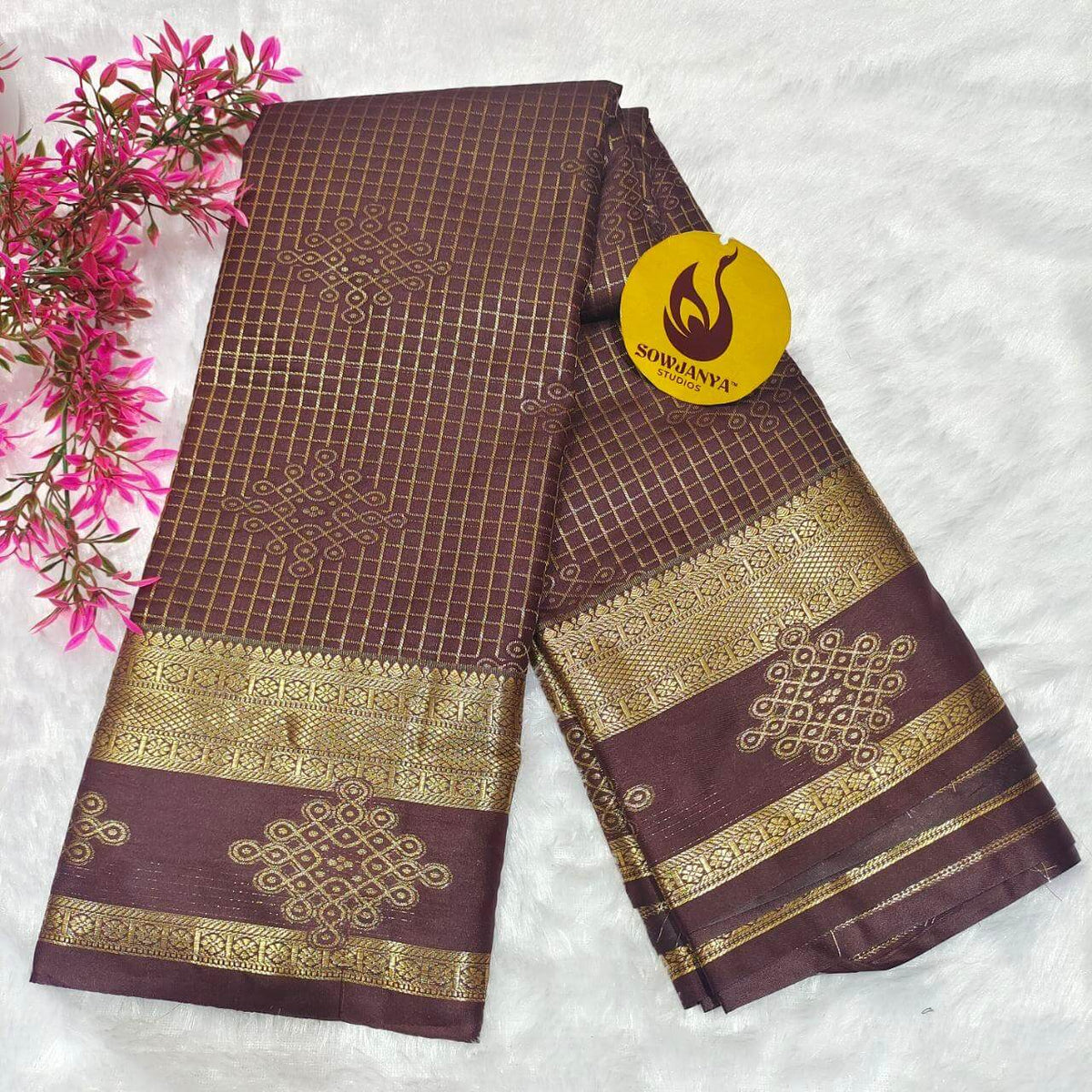 Dharmavaram Semi kanchi Pattu Sarees (5) - SSNUT