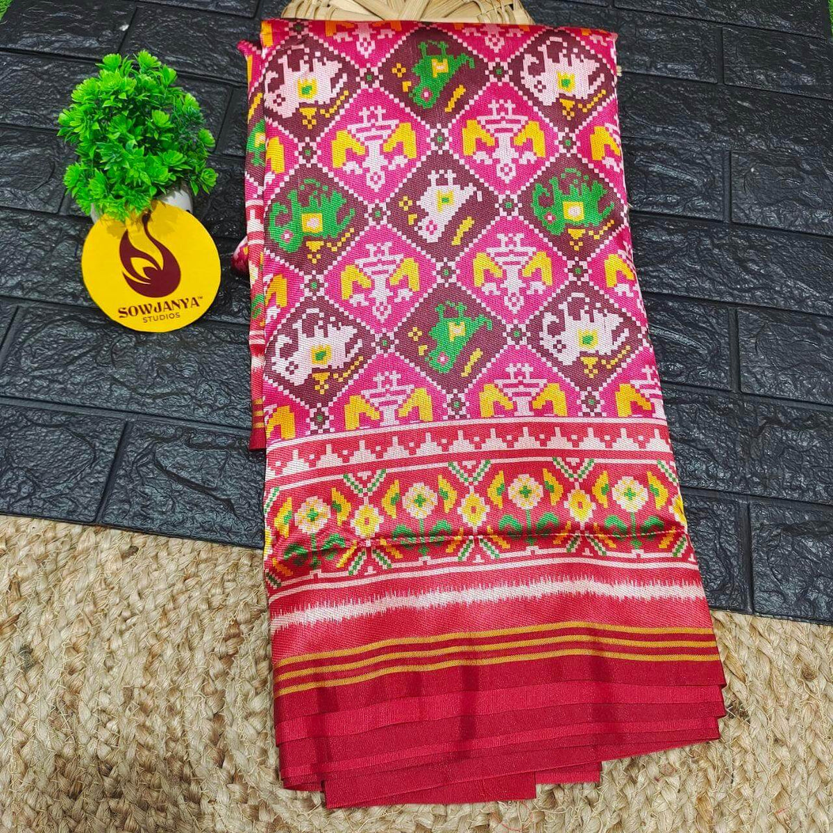 Premium Semi Patola Sarees (20)- PATOLA
