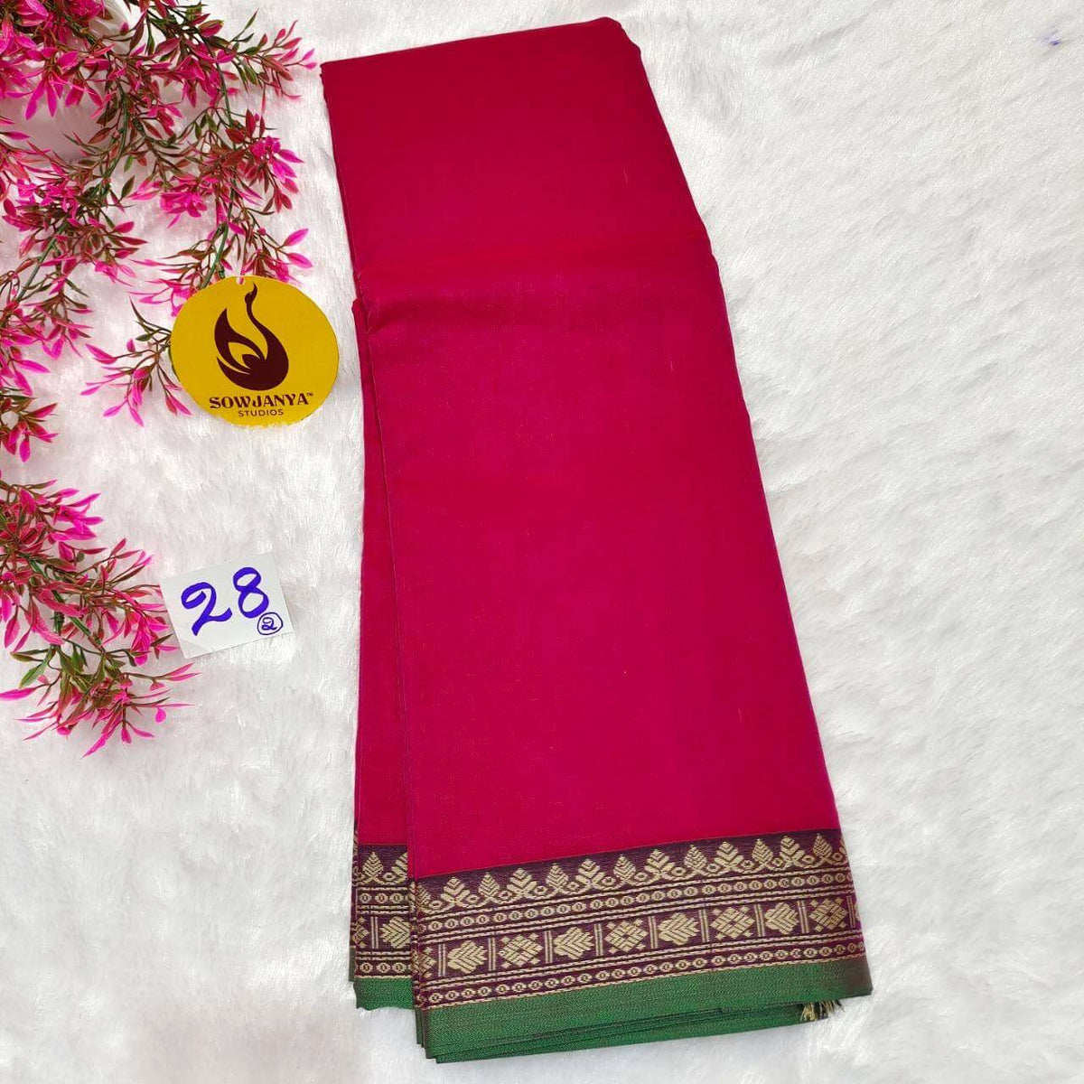 Pure Narayanpet Mercerised Cotton Sarees (28)- NRPET