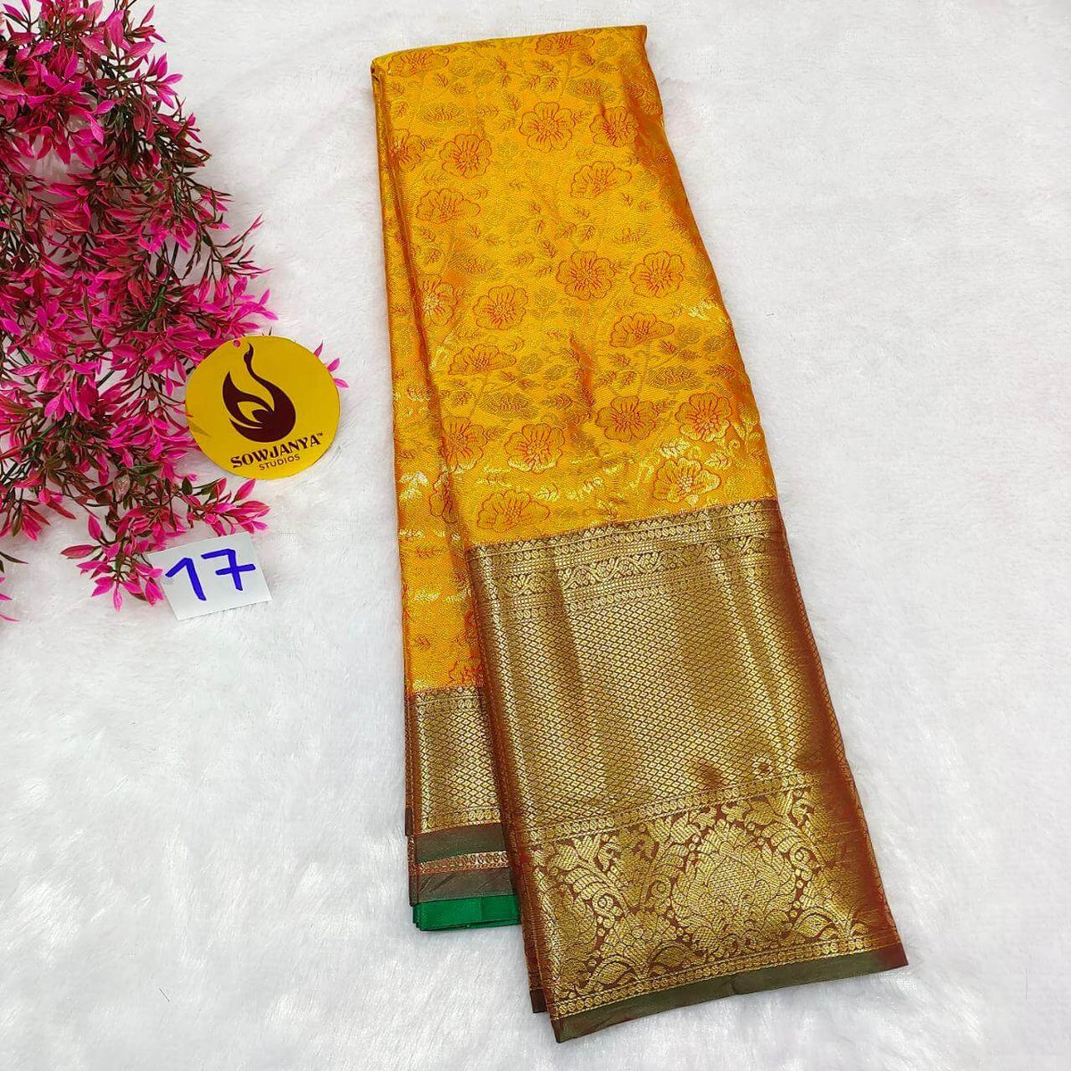 Premium Dharmavaram Pattu Sarees (017)- SSDHM