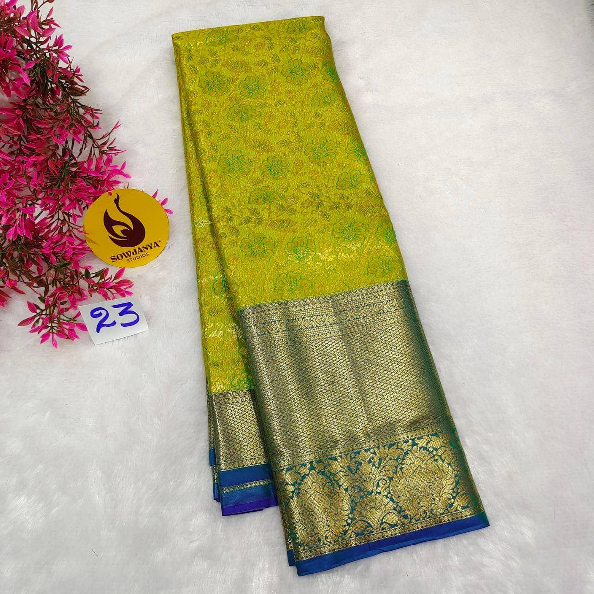 Premium Dharmavaram Pattu Sarees (023)- SSDHM
