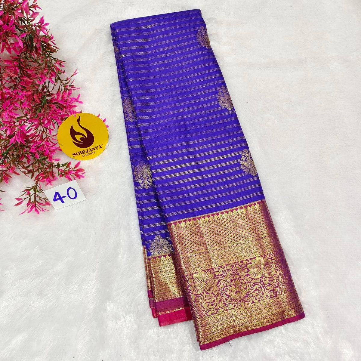 Premium Dharmavaram Pattu Sarees (040)- SSDHM