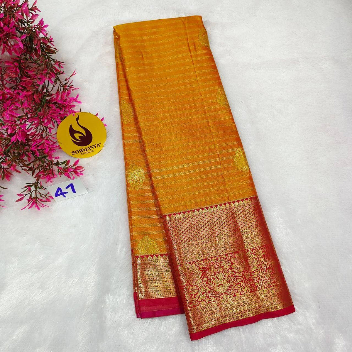 Premium Dharmavaram Pattu Sarees (041)- SSDHM