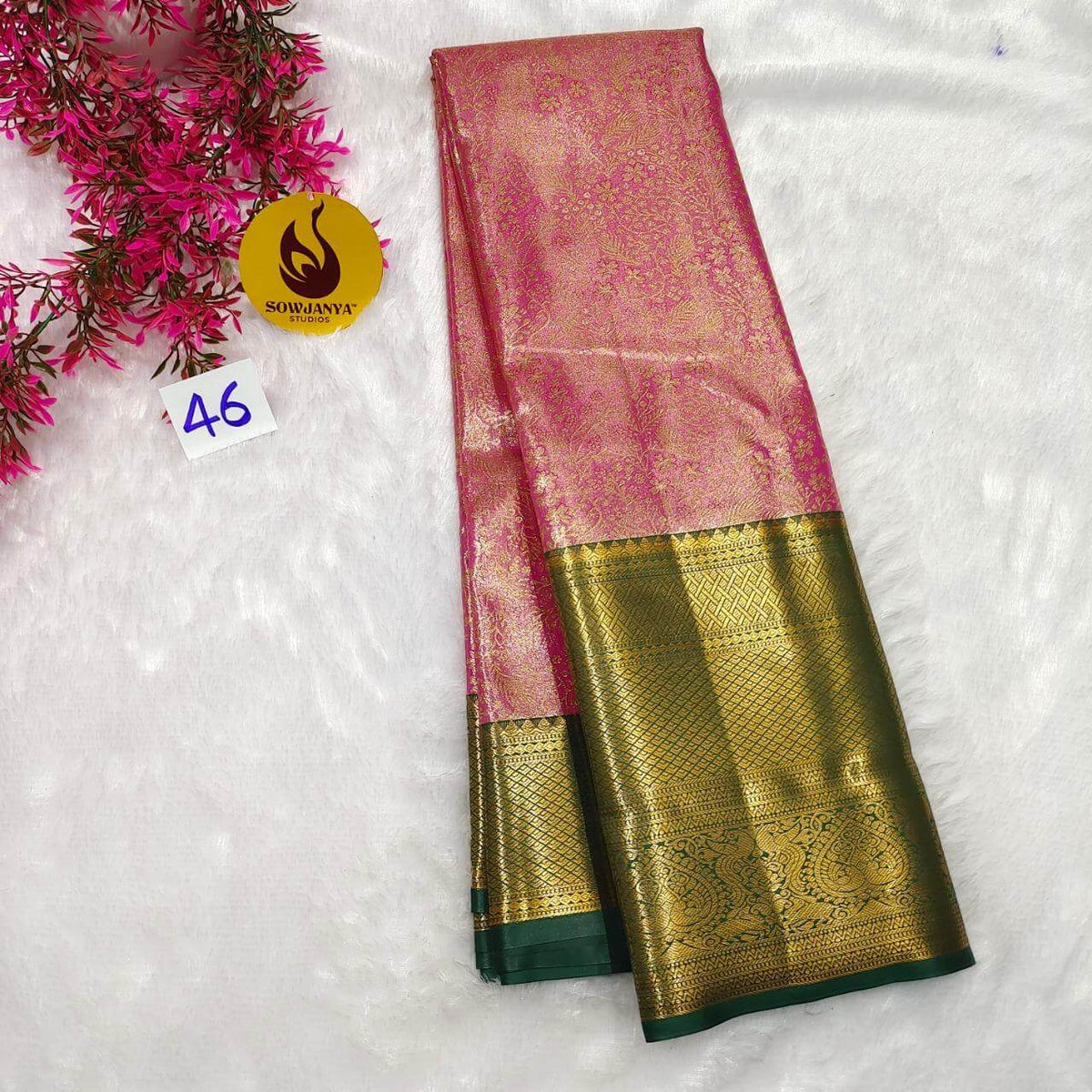 Premium Dharmavaram Pattu Sarees (046)- SSDHM