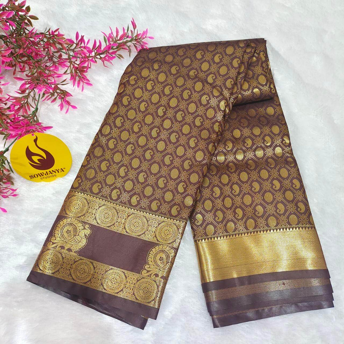 Dharmavaram Semi kanchi Pattu Sarees (16) - SSNUT