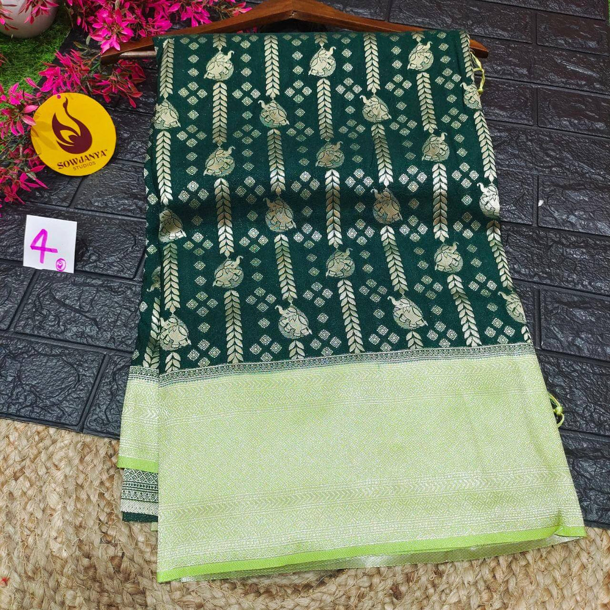 Premium BANARASI Sarees (4) - GLOW