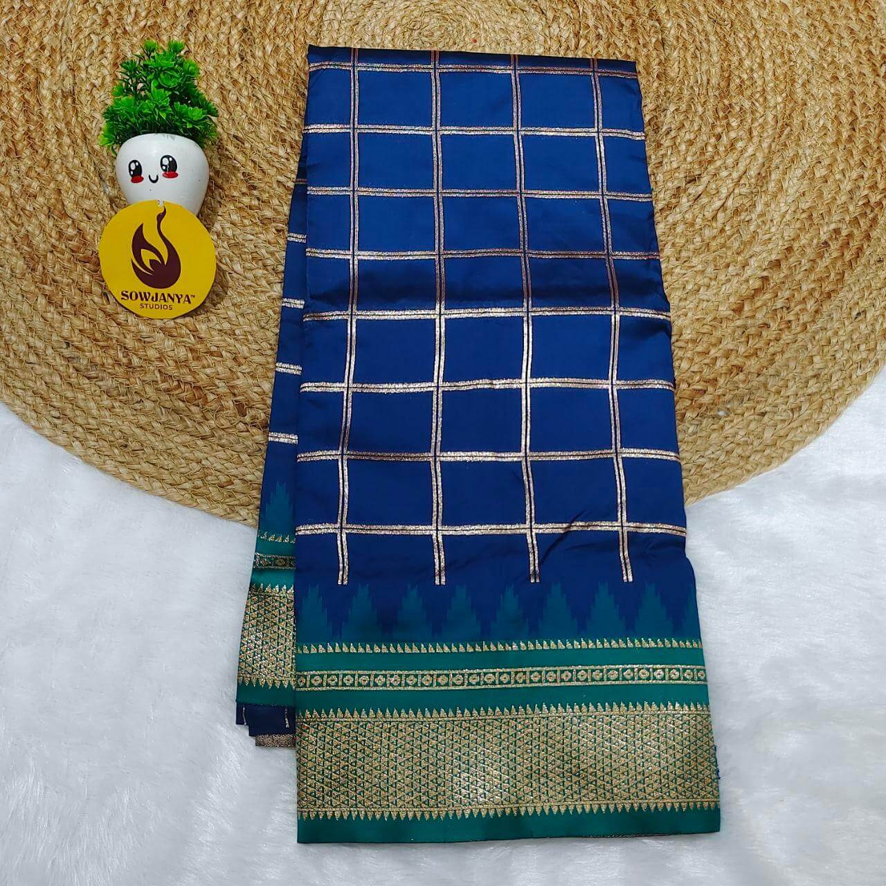 Soft Semi kanchi Pattu Sarees - SSTKB13