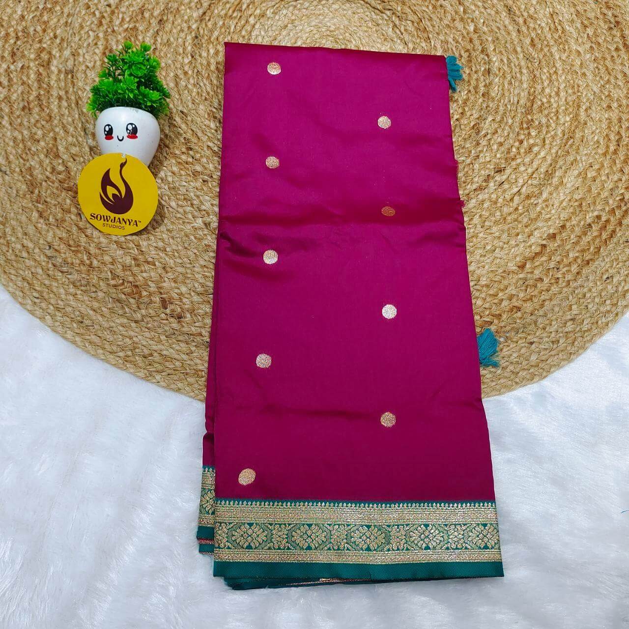 Soft Semi kanchi Pattu Sarees - SSTKB16