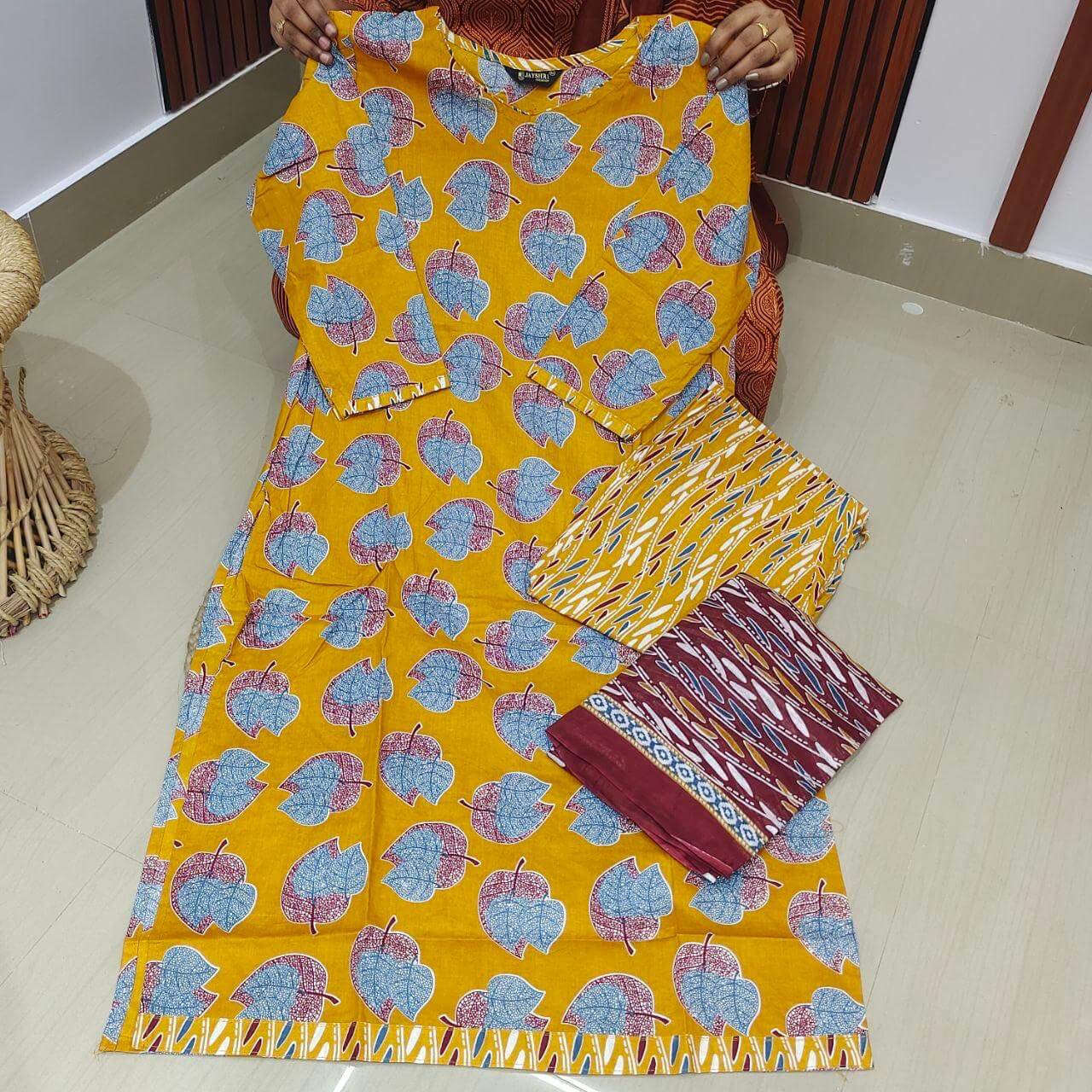 Pure Cotton Fully Stiched 3 Piece Dresses - DRAST2