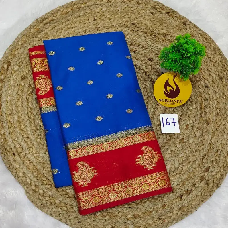Premium Quality Mysore Crepe Sarees - MYSORE0167
