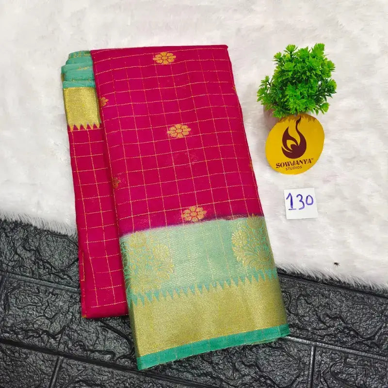 Premium Quality Mysore Crepe Sarees - MYSORE0130