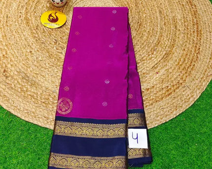 VINTAGE Seiko Gadwal Pattu Sarees - WAVE4