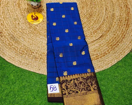 VINTAGE Seiko Gadwal Pattu Sarees - WAVE58