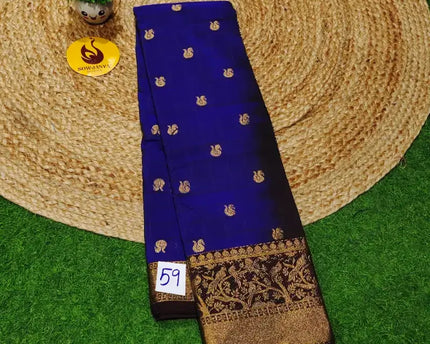 VINTAGE Seiko Gadwal Pattu Sarees - WAVE59