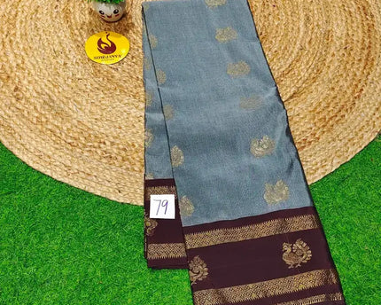 VINTAGE Seiko Gadwal Pattu Sarees - WAVE79