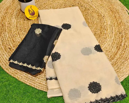 Premium Shimmer Georgette Sarees - SSCBS1