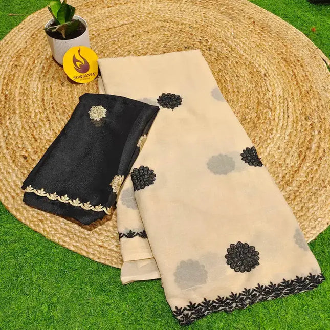 Premium Shimmer Georgette Sarees - SSCBS1