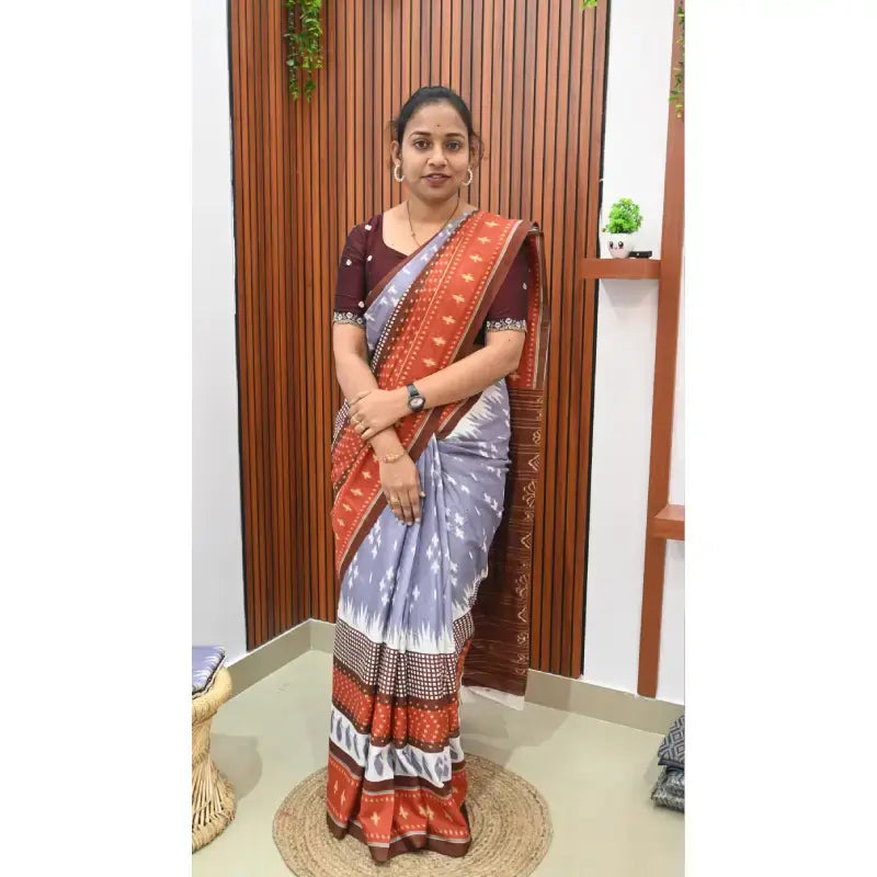 Designer MUL Cotton Sarees  - TREAT4